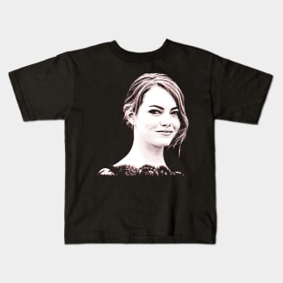 Emma Stone Kids T-Shirt